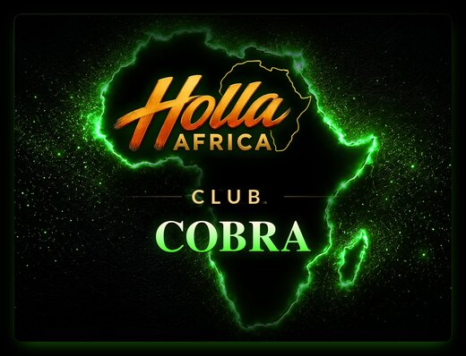 Holla Africa Cobra Africa-map club logo