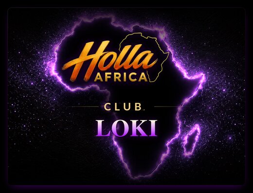 Holla Africa Loki Africa-map club logo