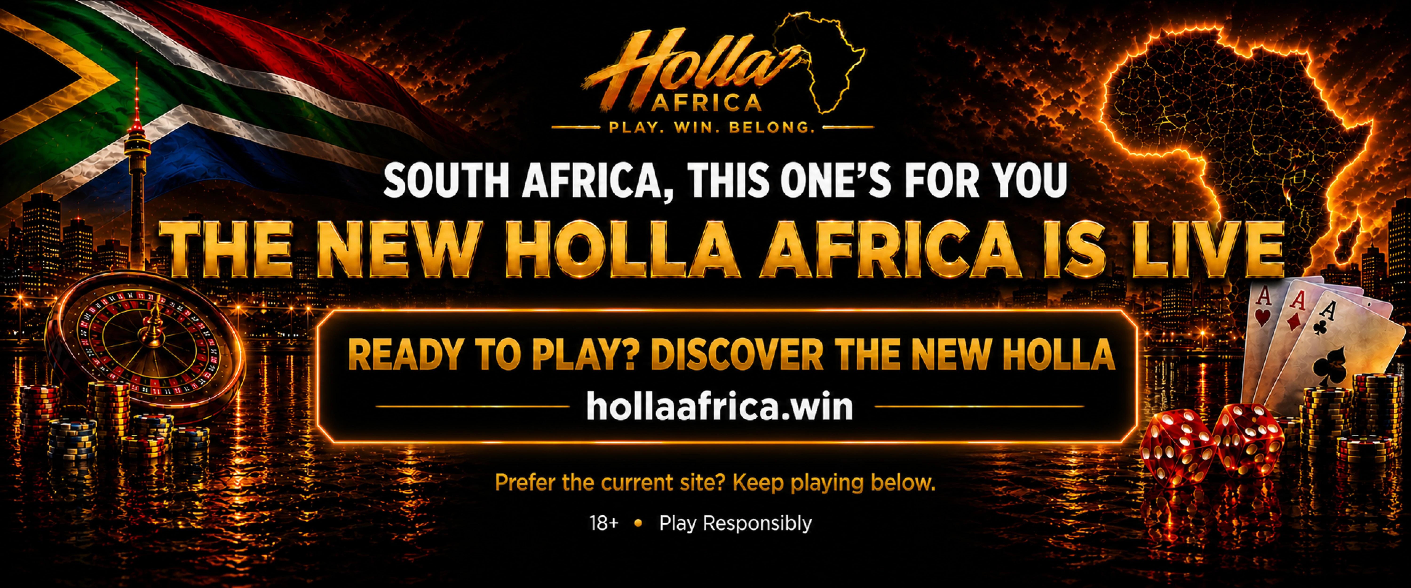 The new Holla Africa is live — discover the new site