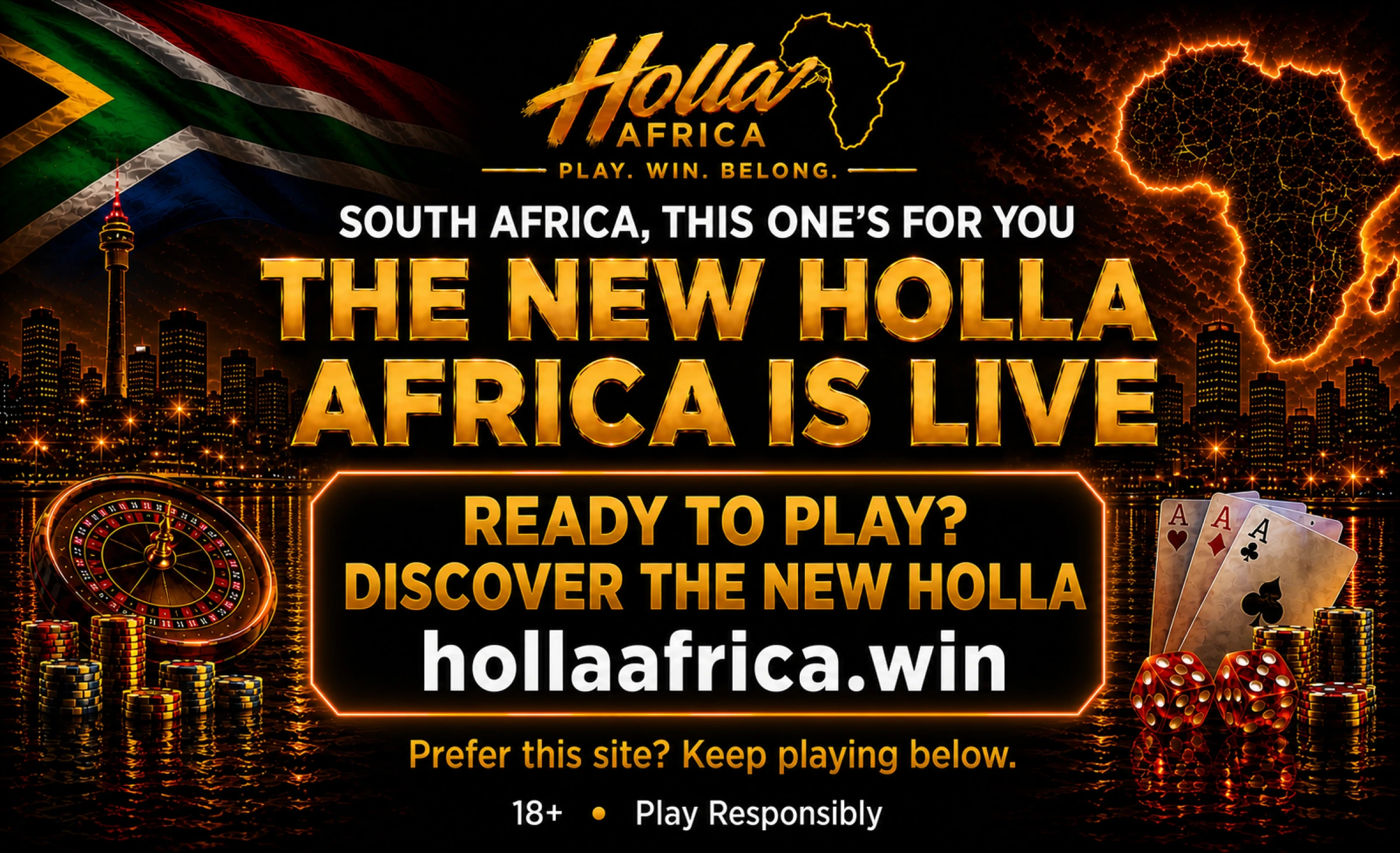 The new Holla Africa is live — discover the new site