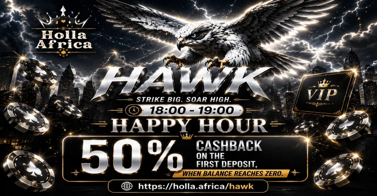 Cash Back Promotion - 50% During Happy Hours