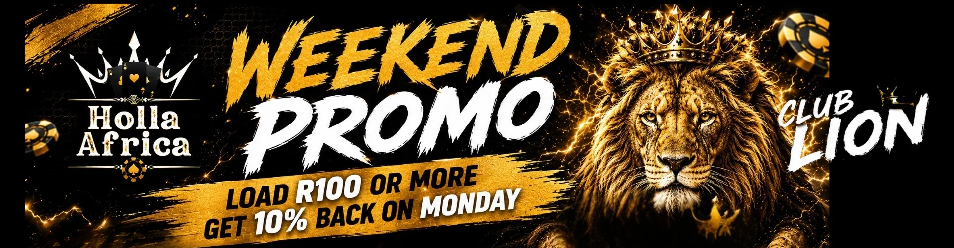 Weekend Promo - Get 10% Cashback